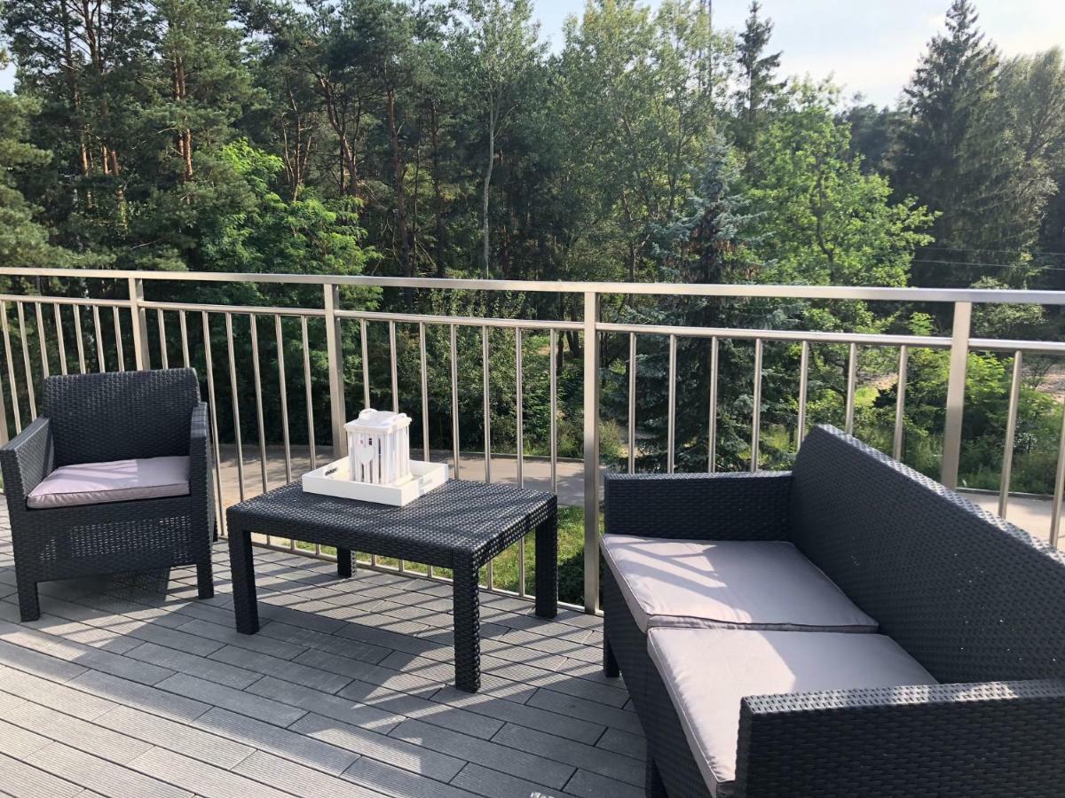 קילצה Family & Business Sauna Apartments No1 Lesny Nad Zalewem Cedzyna Unikat - 3 Bedroom With Private Sauna, Bath With Hydromassage, Terrace, Garage, Catering Options מראה חיצוני תמונה