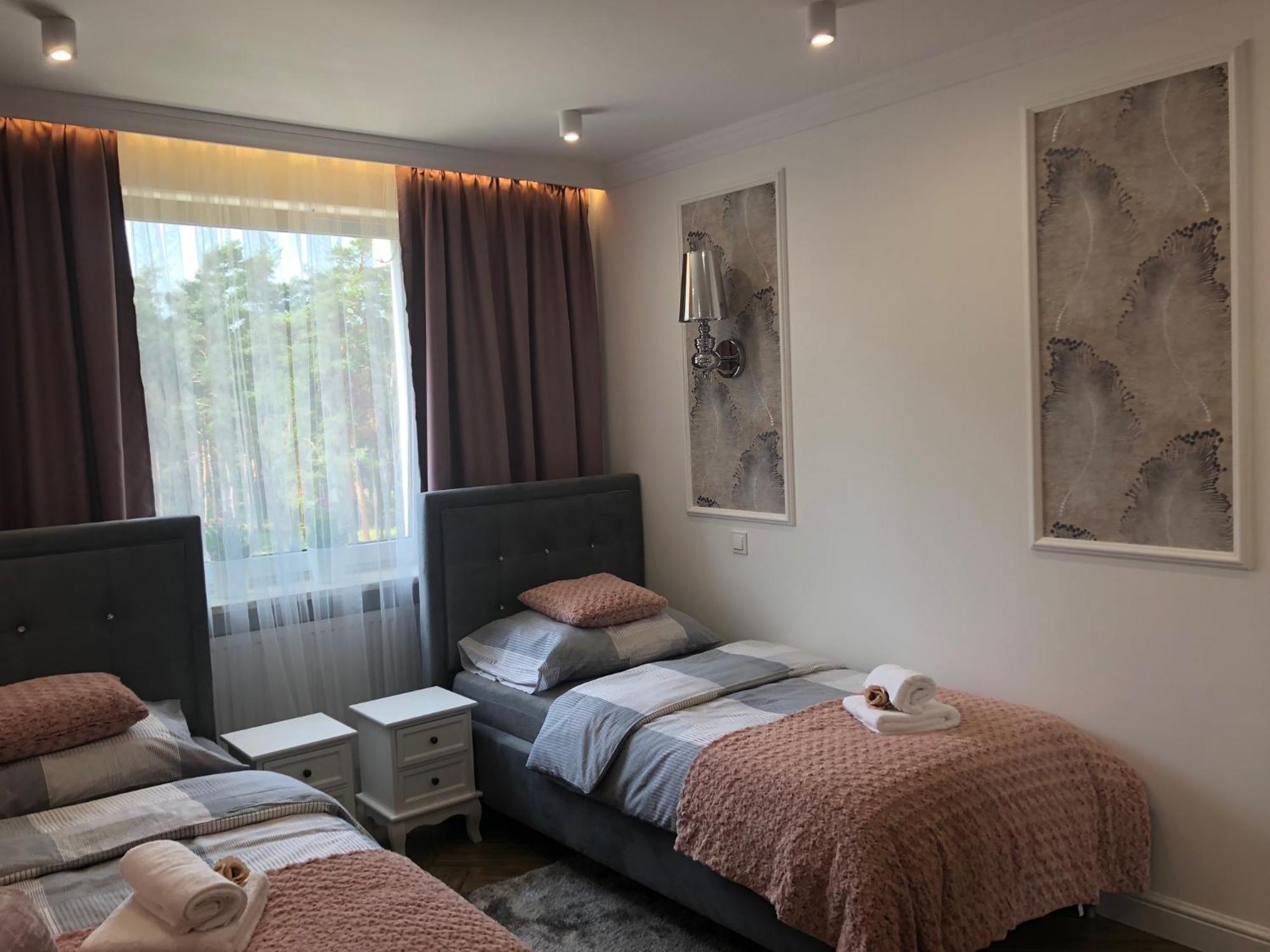 קילצה Family & Business Sauna Apartments No1 Lesny Nad Zalewem Cedzyna Unikat - 3 Bedroom With Private Sauna, Bath With Hydromassage, Terrace, Garage, Catering Options מראה חיצוני תמונה